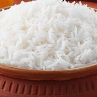 Plain Rice · Long-grained rice (basmati).