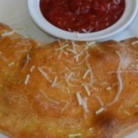 Grilled Vegetables Calzone · 