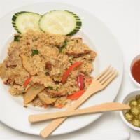Spices Fried Rice · With Chili, Onions, Bell Peppers and Basil