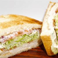 Cbr · Chicken, bacon, creamy ranch, freshly cut lettuce, tomatoes and red onions on your choice of...