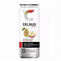 Celsius Live Fit 12 Oz Fuji Apple Pear  · Sparkling