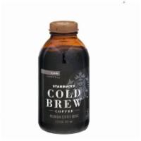 Starbucks Cold Brew 11 Oz Black · Unsweetened cold brew.