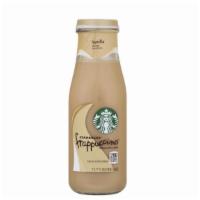 Starbucks Frappuccino 13.7 Oz Vanilla · Chilled coffee drink.