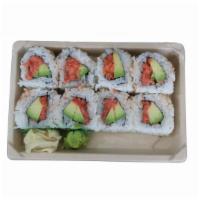 Spicy Tuna With Avocado Roll · 