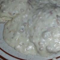 Full Order Biscuits & Gravy · 2 biscuits with gravy
