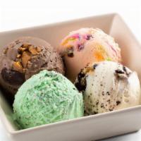 4 Scoop Sampler · 4 generous scoops of ice cream - choose up to 4 different flavors. Best way to try all 48 of...