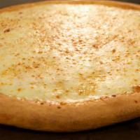 Cheese Pizza · The classic: marinara sauce and our two cheese blend of mozzarella cheeses.