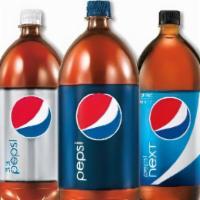 2 Liter Soda · Please use the comment section to choose between pepsi, diet pepsi, mountain dew, sierra mis...