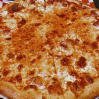 Cheese Pizza  · Mozzarella Cheese ,  Marinara sauce