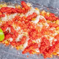 Elote Y Esquite · Esquite hot cheeto-elotes hot cheetos.