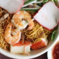 Mi Tom Thit (Large) · Pork and Shrimp with Egg Noodle