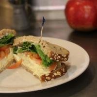Egg Salad Sandwich · Hard boiled egg with mayo, black pepper. You can add lettuce, tomato, or onion. it's your ch...
