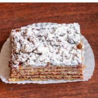 Hungarianut Cake · walnut 5 layer and raspberry 5 layer cake