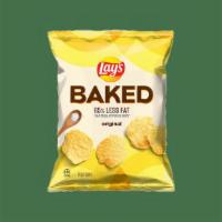 Baked Lays® · Lay’s® Oven Baked Original Baked Potato Crisps offer 65% less fat than regular potato chips ...