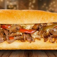 Wagyu Cheese Steak · How do you top our Classic Cheese Steak? By preparing it with ultra-premium American Wagyu b...