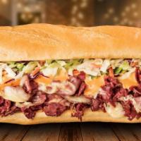 Capastrami · Not your average pastrami, it's a Capastrami. This Cap's classic is filled with hot pastrami...