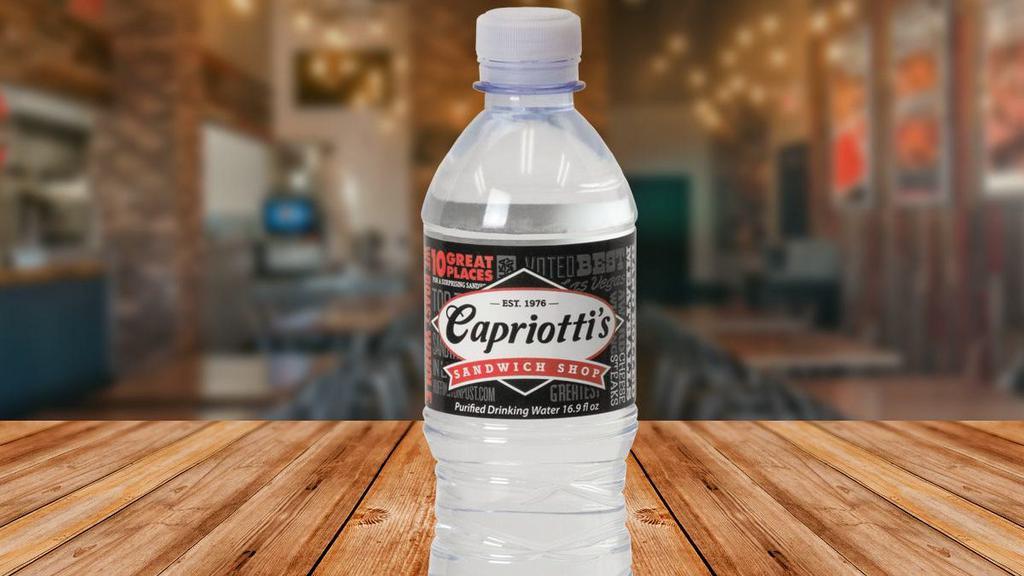 Capriotti'S Water · 20oz bottled water