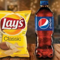 Combo Small Chip & Bottled Drink · 