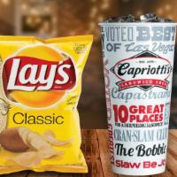 Combo Small Chip & Large Fountain Drink · 