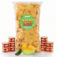 Nacho Party Pack · Spice up your order with the Nacho Party Pack. Includes a 2 lb. bag of tortilla chips, 10 cu...
