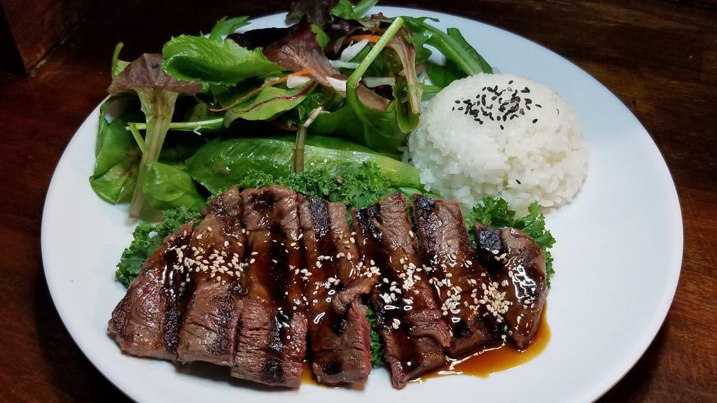 Beef Teriyaki · Tender slices of sauteed beef topped with our teriyaki sauce.