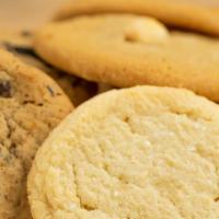 Cookies · Chocolate Chunk, Peanut Butter, White Chocolate Macadamia Nut, Butter Sugar