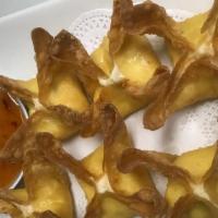Cream Cheese Wonton (6 Pieces) · Real crab meat and cream cheese fried crispy in wonton wrappers.
