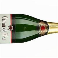 Chateau De Fleur, Non-Alcoholic Champagnette, 750Ml. · Non-Alcoholic Carbonated Grape Beverage