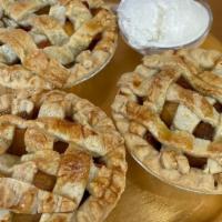 Auntie Pat'S Peach Cobbler Tart · Sweet summer peaches baked with a hint of almond and marzipan in a buttery 4