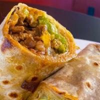 Fajitas Burrito · Choice of Carne Asada or Pollo Asada
Grilled withTomato, Onion, Bell Pepper, and Topped with...