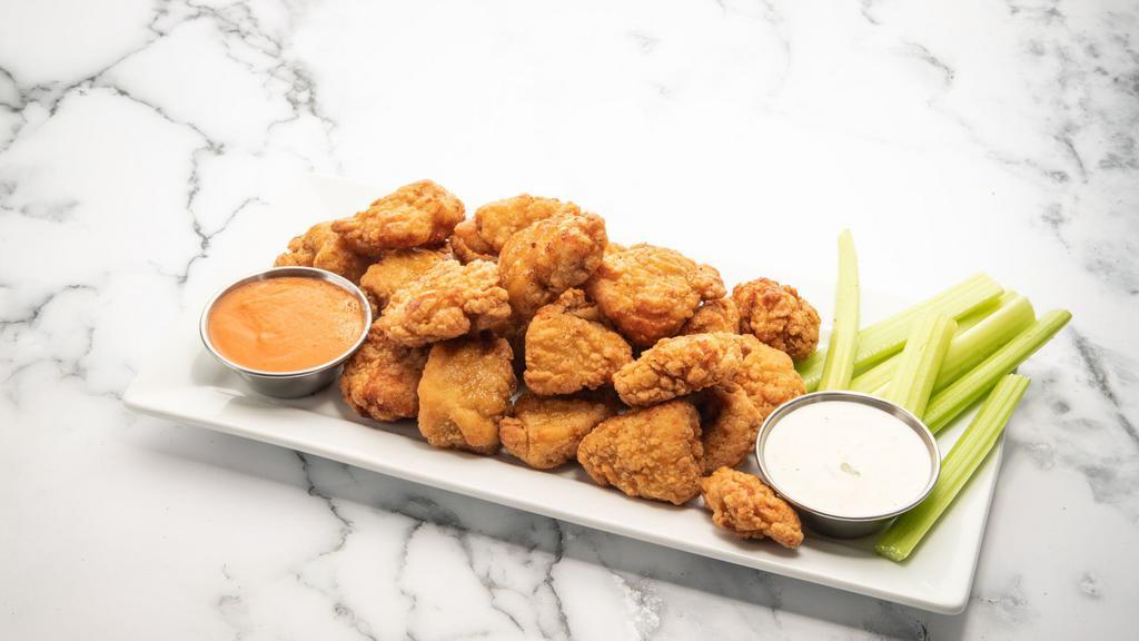 Boneless Wings (10-Pc Regular Pack) · 10 boneless chicken wings tossed in your choice of sauce.