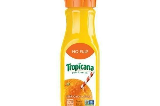 Tropicana Orange Juice · 12 oz. Tropicana Orange Juice - Pulp Free