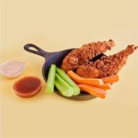 3 Piece Chicken Tenders · Hand Battered using our special breading recipe, these all white meat tenders are crispy on ...
