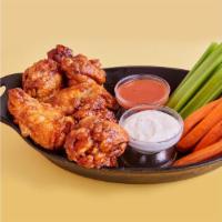 Bbq Wings · Classic Bone-In Chicken Wings, Smothered in our delicious BBQ sauce.