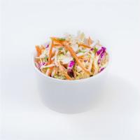 Coleslaw · Hand Cut slaw, dressed to perfection with just the right amount of tang.