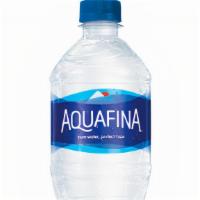 Water · 20 oz bottled water.