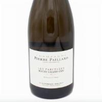Pierre Paillard Les Parcelles Extra Brut Bouzy  · 2017 70% Pinot noir 30% Chardonnay 
Floral overtones, honey crisp apple, ginger, anise notes...