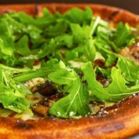 Mushroom Slice · Taleggio, arugula, truffle oil, parmesan.