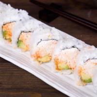 Spicy California Roll · Spicy Crabmeat, Avocado