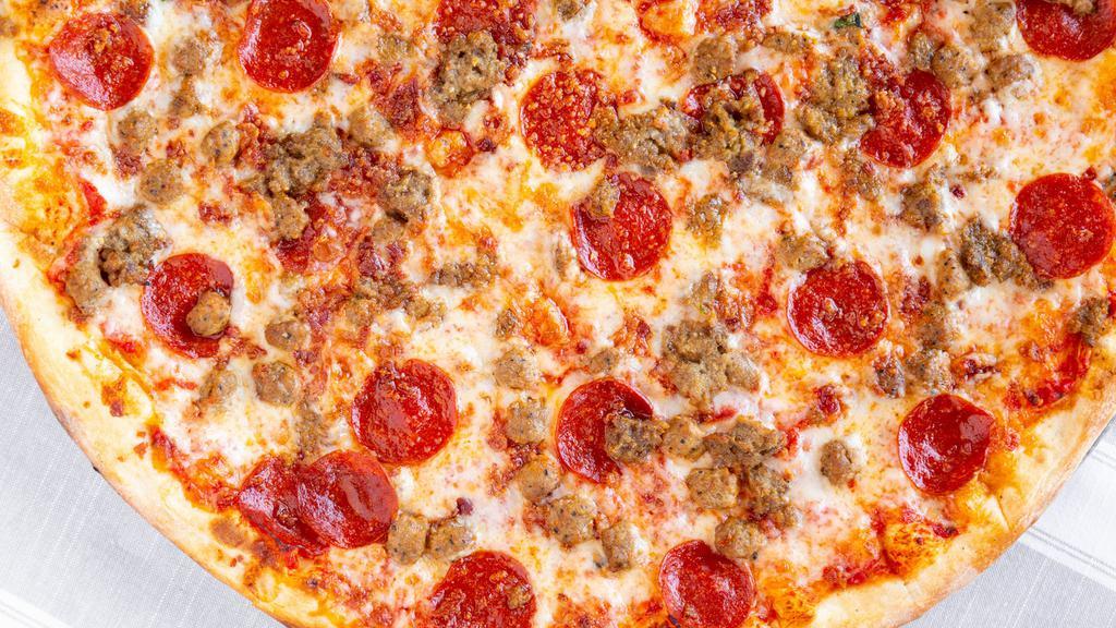 Meat Lovers Pizza · Meatballs, sausage, pepperoni, bacon.