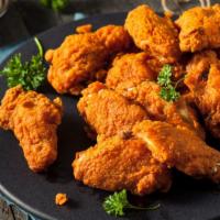 Buffalo Chicken Wings · Delicious crispy wings tossed in buffalo sauce.