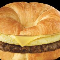 Sausage, Egg & Cheese Croissant · Sausage, Egg & Cheese Croissant
