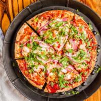 Chicken Pizza  · BBQ or spicy buffalo.
