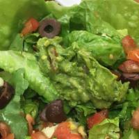 Vegan Tostada Bowl · Served with a Vegan protein of your choice, black beans, brown rice, organic greens, tomatoe...