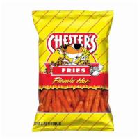 Chester Cheetos Hot Fries Flamin Hot Chips · Chester Cheetos Hot Fries Flamin Hot Chips