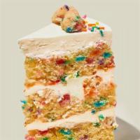 Birthday Cake Slice · Our bestselling Birthday Cake is inspired by the supermarket stuff we grew up with, and it t...