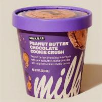 Pb Chocolate Cookie Crush · Meet your new crush: peanut butter chocolate ice cream with peanut butter cookie crumbs and ...