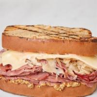 Reuben Ny Style · Jack's Reuben is NY Style with lean corned beef, swiss cheese, sauerkraut, russian dressing,...