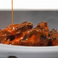 Wings (24) · Chicken wings in Buffalo , BBQ, Hot, or Lemon Pepper