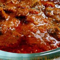 Lamb Curry · typical curry from the Indian subcontinent consists of boneless Lamb stewed in an onion- and...